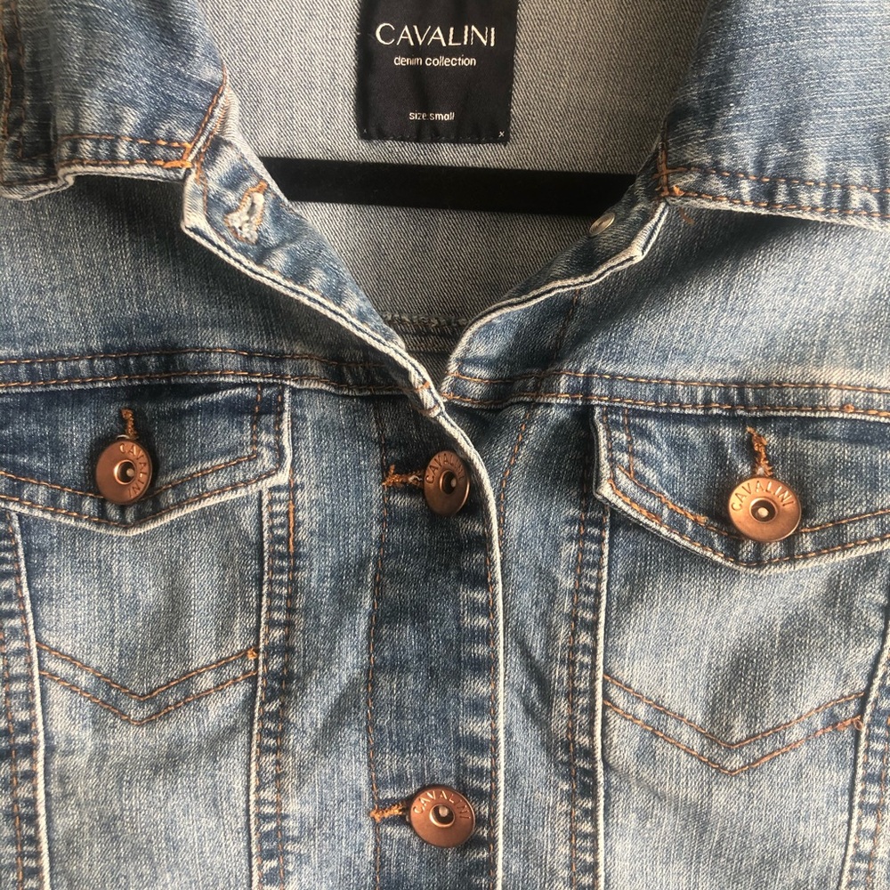 CAVALINI denim collection jacket